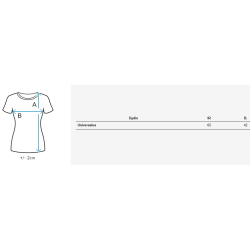 Sieviešu koraļļu krāsas T-krekls Elin Sieviešu koraļļu krāsas T-krekls Elin