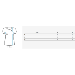 Sieviešu brūns T-krekls Silvi Sieviešu brūns T-krekls Silvi