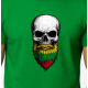 Vīriešu zaļš krekliņš Skull and Beard PK4015 - Piezīmes vīriešiem Vīriešu zaļš krekliņš Skull and Beard PK4015