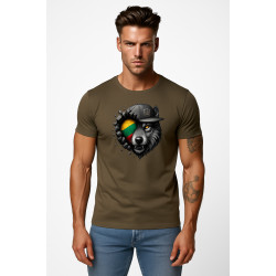 Vīriešu haki krekls Wolf pelēks