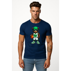 Vīriešu tumši zils krekls Coon bez džempera