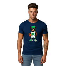 Vīriešu tumši zils krekls Coon bez džempera