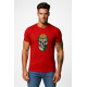 Brūns vīriešu krekls Skull and Ball PK4022 - Piezīmes vīriešiem Brūns vīriešu krekls Skull and Ball PK4022