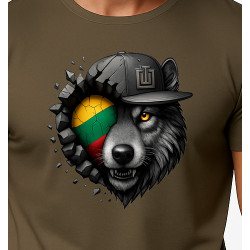 Vīriešu haki krekls Wolf pelēks