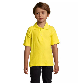 Bērnu dzeltens polo krekls Enjoy