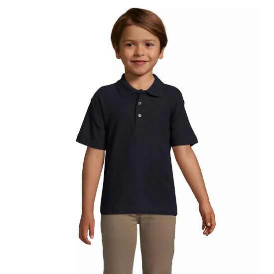 Bērnu tumši zils polo krekliņš Enjoy KIDS11990 - Bērniem Bērnu tumši zils polo krekliņš Enjoy T-krekls