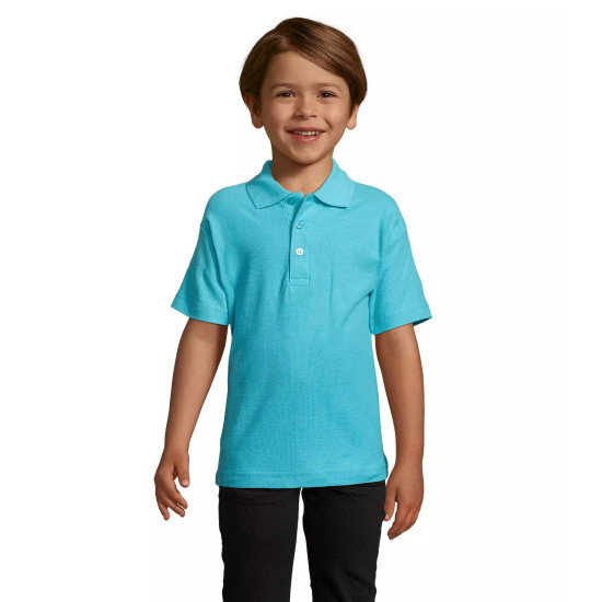 Bērnu polo krekliņš tīteļkrāsā Izbaudiet KIDS11990 - Bērniem Bērnu polo krekliņš tīteļkrāsā Izbaudiet T-krekls