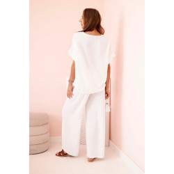 Sieviešu balts komplekts Loren Sieviešu balts komplekts Loren