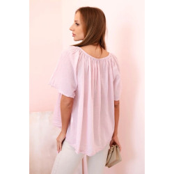 Sieviešu gaiši rozā blūze Palmira Sieviešu gaiši rozā blūze Palmira