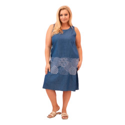 Sieviešu zilā kleita Norval Sieviešu zilā kleita Norval