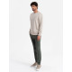 Brązowy sweter męski Montecarl V2 OM-SSNZ-0163 - Dla mężczyzn Brązowy sweter męski Montecarl V2 OM-SSNZ-0163