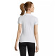 Sieviešu balts polo krekls Passion PK11343 - T-krekls Sieviešu balts polo krekls Passion PK11343