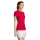 Sieviešu sarkans polo krekls Passion PK11343 - T-krekls Sieviešu sarkans polo krekls Passion PK11343