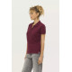 Sieviešu bordo krāsas polo krekliņš Passion PK11343 - T-krekls Sieviešu bordo krāsas polo krekliņš Passion PK11343