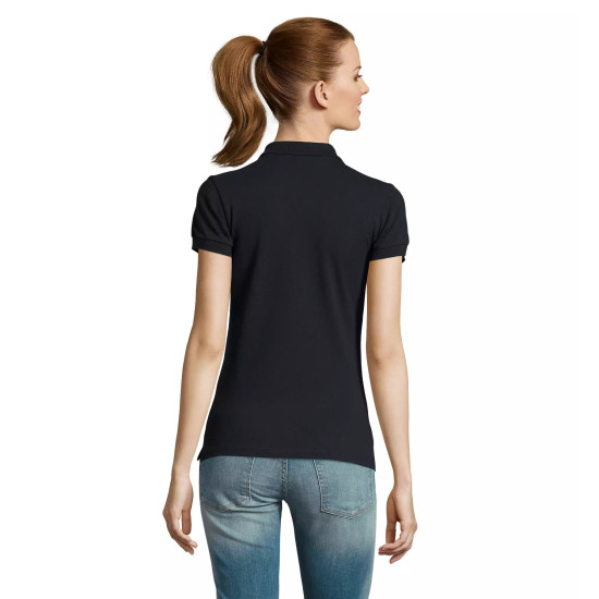 Sieviešu tumši zils polo krekls Passion PK11343 - T-krekls Sieviešu tumši zils polo krekls Passion PK11343