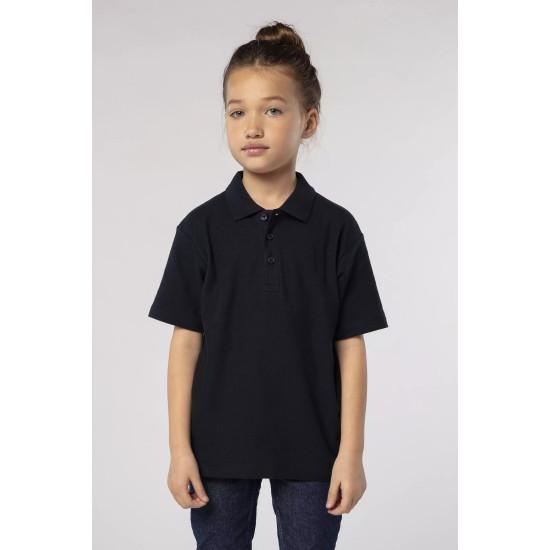 Bērnu uniseksa melns polo krekliņš Enjoy KIDS11990 - Bērniem Bērnu uniseksa melns polo krekliņš Enjoy T-krekls
