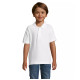 Kids white polo shirt Enjoy KIDS11990 - For children Kids white polo shirt Enjoy T-shirt