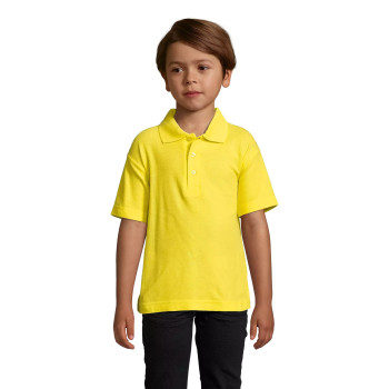 Bērnu dzeltens polo krekls Enjoy