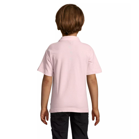 Bērnu rozā polo krekliņš Enjoy KIDS11990 - Bērniem Bērnu rozā polo krekliņš Enjoy T-krekls