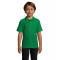 Kids green polo shirt Enjoy