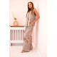 Women's dark brown set Flowers 33502 - For women Women's dark brown set Flowers Women's suits