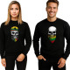 Melns džemperu komplekts Skulls vytis-bearded PK4014 - Apģērbs ar uzrakstiem Melns džemperu komplekts Skulls vytis-bearded PK4014