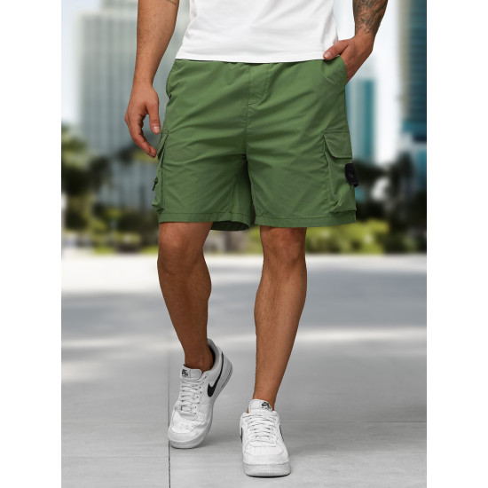 Vīriešu haki krāsas šorti Devon JS/27K6538/60 - Īsfilmas | Tilti Vīriešu haki krāsas šorti Devon JS/27K6538/60