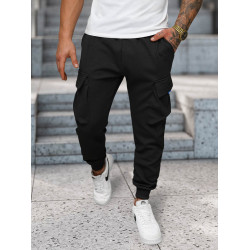 Vīriešu melnas treniņbikses Bost