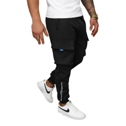 Vīriešu melnas treniņbikses Bost