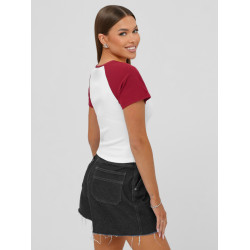 Sieviešu balts/arkans krekls Seattle USA Sieviešu balts/arkans krekls Seattle USA