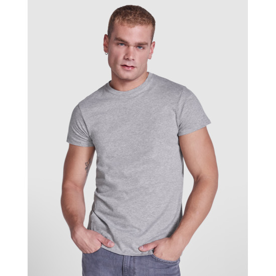 Vīriešu pelēks Atomic T-krekls T-krekls | Polo Roly