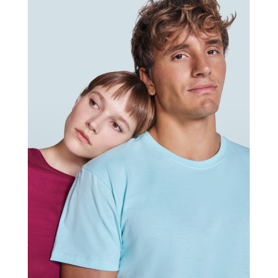 Vīriešu gaiši zils Beagle T-krekls BEAGLETSHIRT - Apģērbs reklāmai Vīriešu gaiši zils Beagle T-krekls T-krekls | Polo Roly