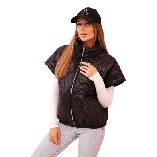 Sieviešu melnā veste Larin 33683 - Sievietēm Sieviešu melnā veste Larin Sieviešu vestes