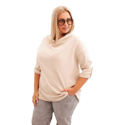 Sieviešu gaiši brūna blūze Tera