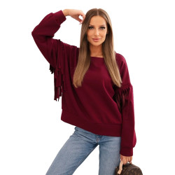 Sieviešu bordo džemperis Melinda Sieviešu bordo džemperis Melinda