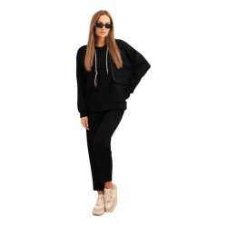 Sieviešu melns ikdienas komplekts Nela Sieviešu melns ikdienas komplekts Nela