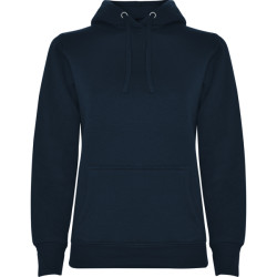 Sieviešu tumši zils džemperis ar kapuci Urban women