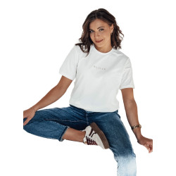 Sieviešu balts T-krekls Woman Sieviešu balts T-krekls Woman