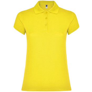 Sieviešu dzeltens polo krekliņš Star
