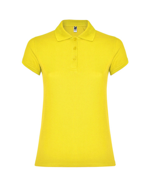 Sieviešu dzeltens polo krekliņš Star