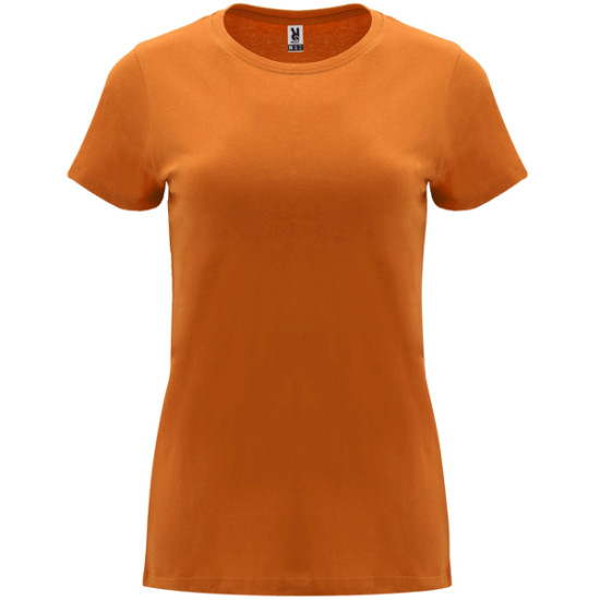 Sieviešu oranžs Capri T-krekls CAPRI - Apģērbs reklāmai Sieviešu oranžs Capri T-krekls T-krekls | Polo Roly