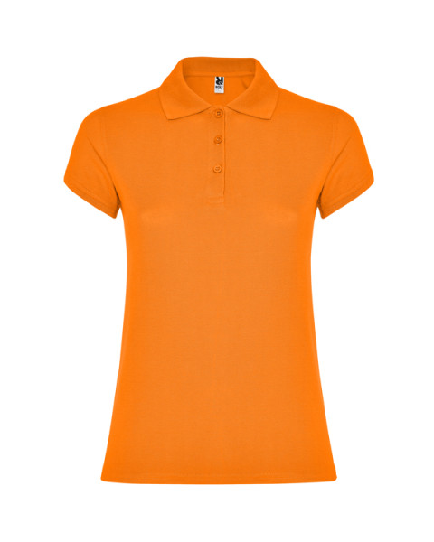 Sieviešu oranžs polo krekliņš Star