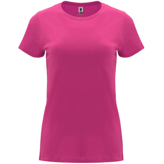 Sieviešu rozā Capri T-krekls T-krekls | Polo Roly