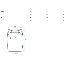Sieviešu brūni svārki Ferry Sieviešu brūni svārki Ferry
