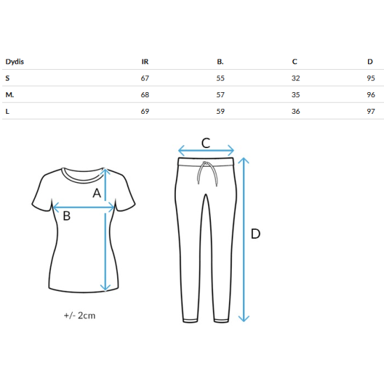 Women's light grey set Dream AY1042 - For women Women's light grey set Dream Women's suits