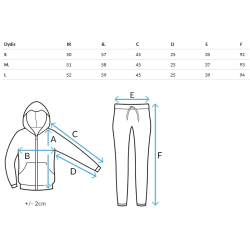 Sieviešu balts komplekts Birweki Sieviešu balts komplekts Birweki
