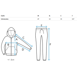 Sieviešu melns treniņtērps Sport Like Sieviešu melns treniņtērps Sport Like
