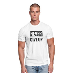 Vīriešu balts T-krekls Stay strong Vīriešu balts T-krekls Stay strong