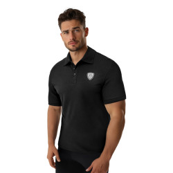 Vīriešu melns polo krekls Sharp Vīriešu melns polo krekls Sharp