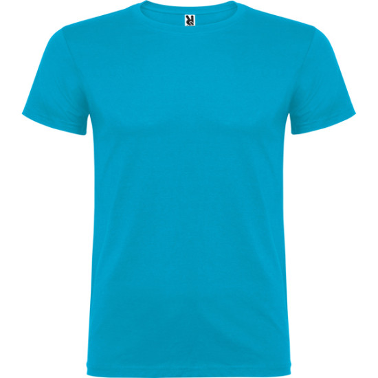 Vīriešu T-krekls Beagle tirkīza krāsas BEAGLETSHIRT - Apģērbs reklāmai Vīriešu T-krekls Beagle tirkīza krāsas T-krekls | Polo Roly
